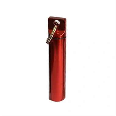 Hộp đựng tăm HABELY 3 chiếc Đen Bạc Đỏ nhôm, 3,8 x 0,67 inch - Dùng ngoài trời, du lịch cắm trại, 35.970 VND