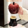 Hộp đựng tăm hình quả táo lê tráng men sáng bóng có nắp - Bàn phòng khách 31.999₫ 3