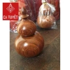 Hộp đựng tăm hồ lô gỗ hương bầu nguyên - Khối trang trí nhà cửa, giá ưu đãi 30.720₫ 3
