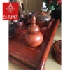 Hộp đựng tăm hồ lô gỗ hương bầu nguyên - Khối trang trí nhà cửa, giá ưu đãi 30.720₫ 5