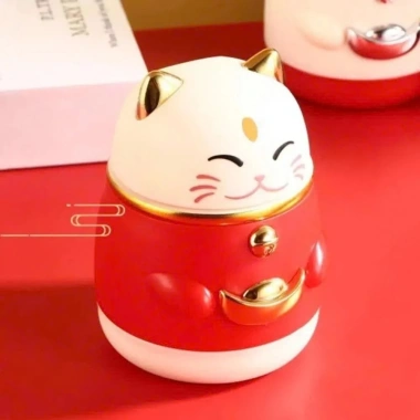 Hộp Đựng Tăm Mèo Thần Tài Nút Nhấn Tự Động - Trang Trí Bàn Ăn Sang Trọng 2 Hộp Đựng Tăm Mèo Thần Tài Nút Nhấn Tự Động - Trang Trí Bàn Ăn Sang Trọng 2