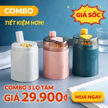 Hộp Đựng Tăm Nhấn Tự Động Cao Cấp Chống Bụi – Lấy Tăm Một Tay Tiện Lợi, Giá 11.662₫