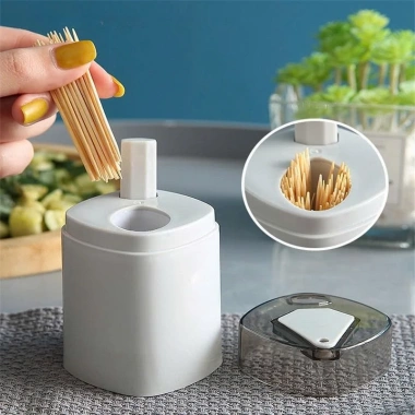 Hộp Đựng Tăm Nhấn Tự Động Cao Cấp Chống Bụi – Lấy Tăm Một Tay Tiện Lợi, Giá 11.662₫ 5 Hộp Đựng Tăm Nhấn Tự Động Cao Cấp Chống Bụi – Lấy Tăm Một Tay Tiện Lợi, Giá 11.662₫ 5
