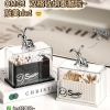 Hộp Đựng Tăm Smile Hai Ngăn Thỏ Mono Bạc - Phong Cách Bắc Âu, Giá 79.000₫ 4