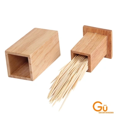 Hộp đựng tăm tre GU DECOR WOODEN - Phụ kiện bàn ăn an toàn, thiết kế gỗ sang trọng, chỉ 55.000₫ 3 Hộp đựng tăm tre GU DECOR WOODEN - Phụ kiện bàn ăn an toàn, thiết kế gỗ sang trọng, chỉ 55.000₫ 3