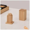 Hộp đựng tăm tre GU DECOR WOODEN - Phụ kiện bàn ăn an toàn, thiết kế gỗ sang trọng, chỉ 55.000₫ 9
