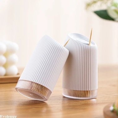 Hộp đựng tăm Trượt Màu Trắng Sang Trọng, Tiện Dụng cho Phòng Khách, Giá 30.980đ