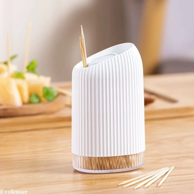 Hộp đựng tăm Trượt Màu Trắng Sang Trọng, Tiện Dụng cho Phòng Khách, Giá 30.980đ