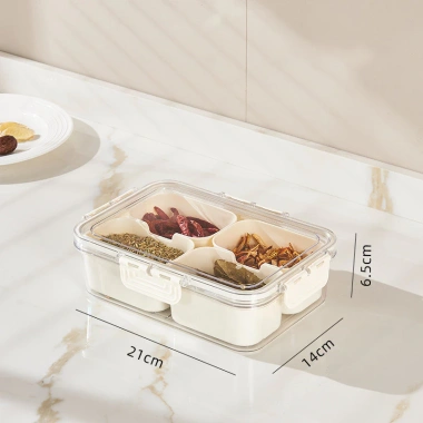 Hộp đựng thực phẩm 4 ngăn cao cấp – bảo quản rau củ, size to và nhỏ, giá ưu đãi 99k 4 Hộp đựng thực phẩm 4 ngăn cao cấp – bảo quản rau củ, size to và nhỏ, giá ưu đãi 99k 4