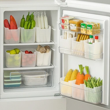 Hộp Đựng Thực Phẩm Cánh Cửa Tủ Lạnh Tiện Dụng - Giá 10.000đ, Siêu Tiết Kiệm 5