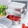 Hộp Đựng Thực Phẩm Inox 304 Tháo Rời, Chống Rò Rỉ, Dải Niêm, Phù Hợp Cắm Trại - Giá Ưu Đãi 144.100 6
