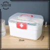 Hộp đựng thuốc di động dung lượng lớn - Bộ sơ cứu gia đình, du lịch, khẩn cấp 10