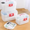 Hộp đựng thuốc di động SDJZT dung lượng lớn, bộ sơ cứu gia đình, du lịch khẩn cấp 3