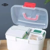 Hộp đựng thuốc di động SDJZT dung lượng lớn, bộ sơ cứu gia đình, du lịch khẩn cấp 7