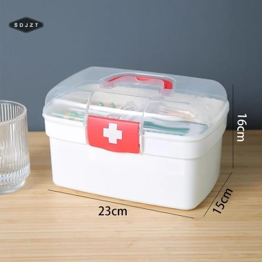 Hộp đựng thuốc di động SDJZT dung lượng lớn, bộ sơ cứu gia đình, du lịch khẩn cấp 10 Hộp đựng thuốc di động SDJZT dung lượng lớn, bộ sơ cứu gia đình, du lịch khẩn cấp 10