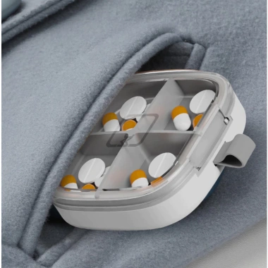 Hộp đựng thuốc mini cao cấp nhựa PP - hộp y tế tiện lợi cho gia đình, du lịch 7