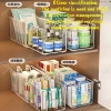 Hộp đựng thuốc mở rộng, giá lưới tháo rời, tủ sơ cứu trong suốt đa chức năng, dung lượng lớn - 287k COD 7