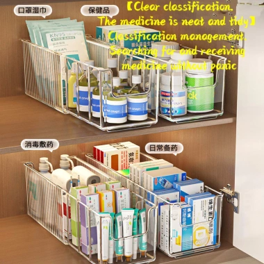 Hộp đựng thuốc mở rộng, lưới tháo rời, trong suốt, đa chức năng, giá 218.000đ