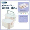 Hộp đựng thuốc Okina Inochi nhỏ gọn, tiện dụng, bảo quản an toàn, giá 101.400₫