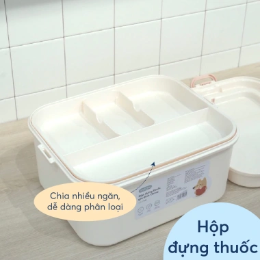 Hộp đựng thuốc Okina Inochi nhỏ gọn, tiện dụng, bảo quản an toàn, giá 101.400₫ 3 Hộp đựng thuốc Okina Inochi nhỏ gọn, tiện dụng, bảo quản an toàn, giá 101.400₫ 3
