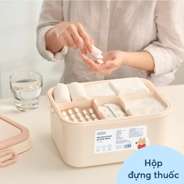 Hộp đựng thuốc Okina Inochi nhỏ gọn, tiện dụng, bảo quản an toàn, giá 101.400₫ 5 Hộp đựng thuốc Okina Inochi nhỏ gọn, tiện dụng, bảo quản an toàn, giá 101.400₫ 5
