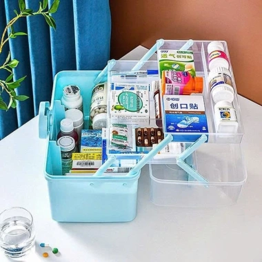 Hộp đựng thuốc y tế cứu thương nhiều tầng tiện dụng cho gia đình - Giá chỉ 99.000 VNĐ, Gia Dụng Mỹ Nhân