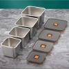 Hộp đựng topping inox 304 nắp đậy - Buffet đa năng 900ml-4.000ml, giá chỉ 55.000₫ 9