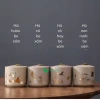 Hộp đựng trà gốm tử sa cỡ lớn, hũ trà họa tiết mạ ánh kim nắp khít cao cấp Mihoo Tea – Giá chỉ 18.700₫