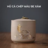 Hộp đựng trà gốm tử sa cỡ lớn, hũ trà họa tiết mạ ánh kim nắp khít cao cấp Mihoo Tea – Giá chỉ 18.700₫ 2