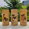Hộp đựng trà tre thư pháp – Thiết kế tinh tế, bảo quản hương vị, giá 129.999 VNĐ