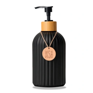 Hộp đựng xà phòng nhà bếp/phòng tắm - Chai sọc 500ml, rửa tay dạng lỏng, giảm giá