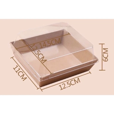 Hộp giấy Kraft vuông nắp trong 1.413 - 10 cái, bền, giảm 18% - 27.810₫ 3 Hộp giấy Kraft vuông nắp trong 1.413 - 10 cái, bền, giảm 18% - 27.810₫ 3