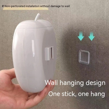 Hộp hình táo đựng màng bọc thực phẩm gắn tường – Chống bụi, tiện dụng bếp, 18.000 VND 5