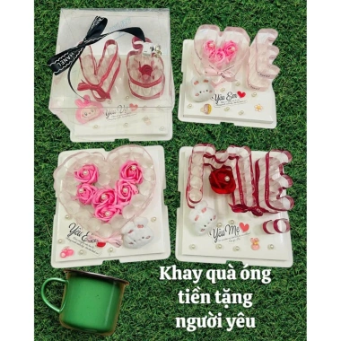Hộp Hoa Sáp Thơm HH03 Khay Đựng, Túi Thiệp - Quà Tặng 8/3, Sinh Nhật, Valentine 100.000 VND