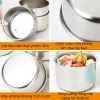 Hộp Inox 304 Đựng Thực Phẩm Khay Tròn Nắp Đậy Giữ Nhiệt Thoát Hơi Tiện Lợi RIEM 5