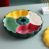 Hộp kẹo bí ngô sáng tạo Tết, đồ ăn nhẹ trái cây cho phòng khách, chỉ 232.965 VND 4