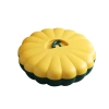 Hộp kẹo bí ngô sáng tạo Tết, đồ ăn nhẹ trái cây cho phòng khách, chỉ 232.965 VND 5