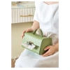 Hộp khăn giấy hình túi, quai xách, khay trang điểm, điều khiển từ xa – 34.000₫ 6