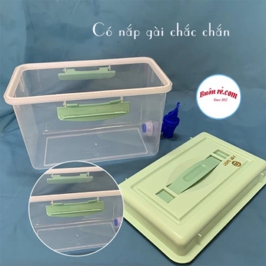Hộp lạnh 5L Bình đựng nước có vòi Việt Nhật - Giữ lạnh trà trái cây nước giải khát 2