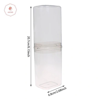 Hộp lưu trữ AACAR di động - Bàn chải, cốc súc miệng, kem, bộ đồ vệ sinh du lịch