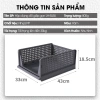 Hộp lưu trữ LADOHOME LH-5.555 gấp gọn, xếp chồng - Đựng quần áo, giày dép, văn phòng phẩm, giá 99.000₫ 2