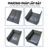 Hộp lưu trữ LADOHOME LH-5.555 gấp gọn, xếp chồng - Đựng quần áo, giày dép, văn phòng phẩm, giá 99.000₫ 9