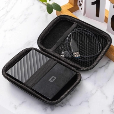 Hộp lưu trữ phụ kiện kỹ thuật số CHIC, túi đựng tai nghe chống sốc bền, bộ sạc đa năng di động chống mài mòn - Giá 44.280đ 3