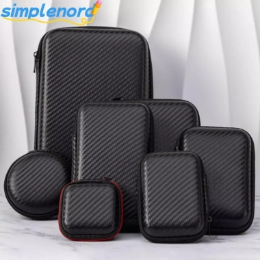 Hộp lưu trữ SIMPLENORD – Túi đựng tai nghe bền mài mòn, Vỏ EVA bảo vệ ổ cứng chống sốc – 35.947₫