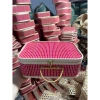 Hộp mành tre đỏ cao cấp đa năng, đựng bánh kẹo, hủ hạt, trái cây - 142.000 VND