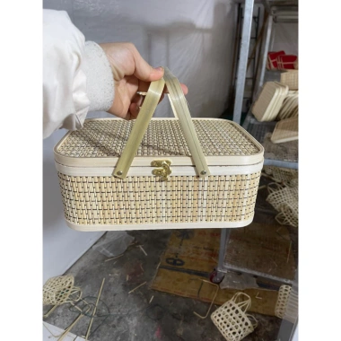Hộp mành tre đỏ cao cấp đa năng, đựng bánh kẹo, hủ hạt, trái cây - 142.000 VND 5 Hộp mành tre đỏ cao cấp đa năng, đựng bánh kẹo, hủ hạt, trái cây - 142.000 VND 5