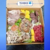 Hộp mẹt gà 7 món 10 hộp và 10 khay nhựa, nắp gai, giá chỉ 40.000 8