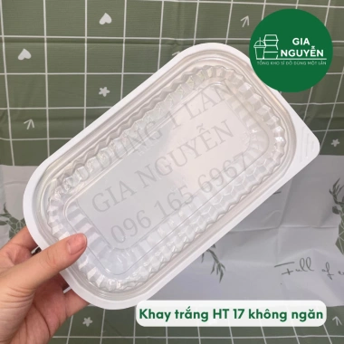 Hộp Nhựa Đế Đen HT12-HT25 Đựng Cơm Văn Phòng, Xôi, Bánh Ngọt Giá Ưu Đãi 70.000đ