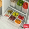 Hộp nhựa đựng thực phẩm có nắp – Bảo quản rau, củ, quả tủ lạnh, giữ tươi mới, 11.000đ 4