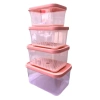 Hộp nhựa đựng thực phẩm nắp kín có khay - Ngăn mùi, bảo quản tủ lạnh, 12.000₫ 2